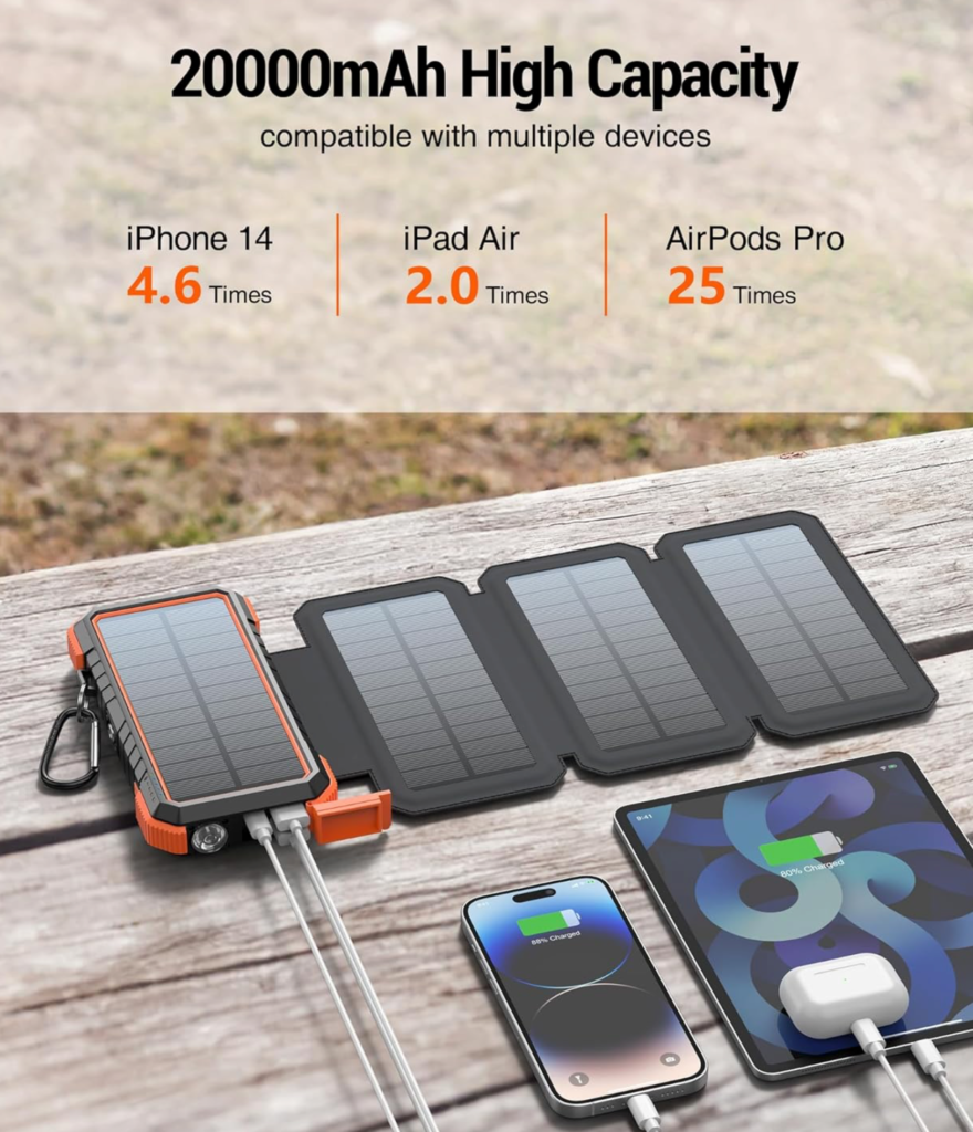 BLAVOR Solar Charger Power Ban