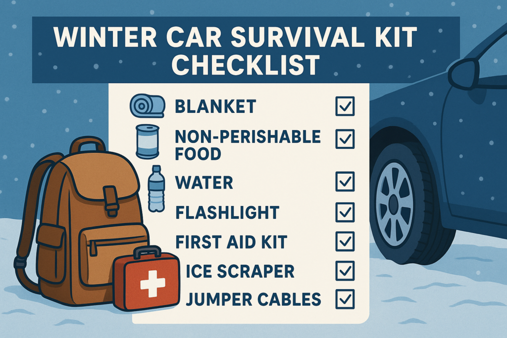 WINTER CAR SURVIVAL KIT CHECKLIST