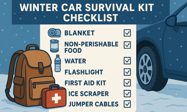 Winter Car Survival Kit Checklist – Staying Safe When the Cold Strikes