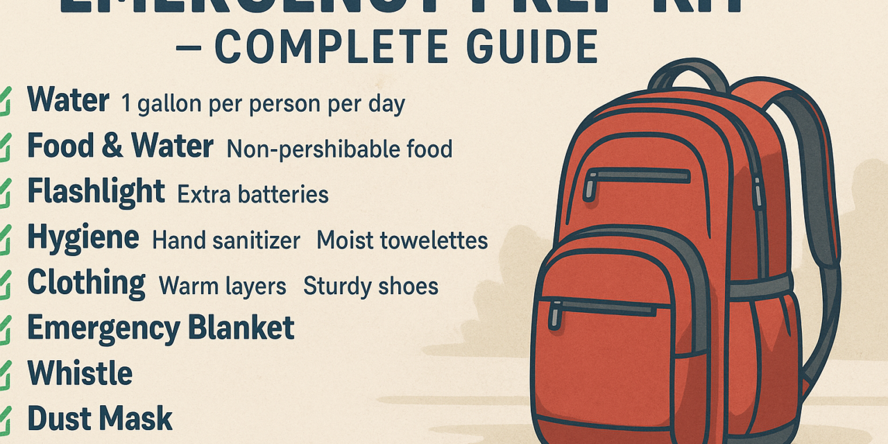 Emergency Prep Kit – Complete Guide