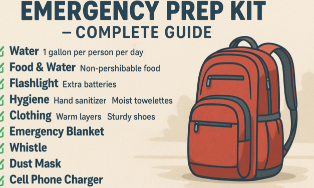 Emergency Prep Kit – Complete Guide