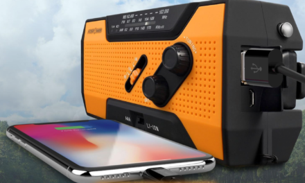 FosPower Emergency Weather Radio Review with Power Bank, Solar, and Hand Crank