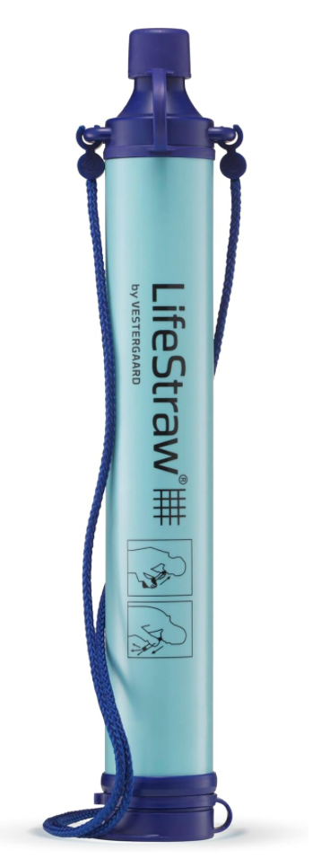 LifeStraw Personal Water Filter for Hiking, Camping, Travel, and Emergency Preparedness