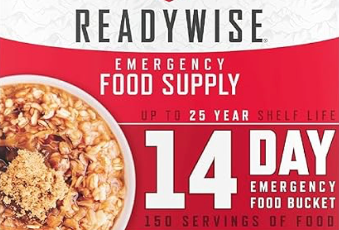 ReadyWise 14 Day Emergency Food Bucket Review