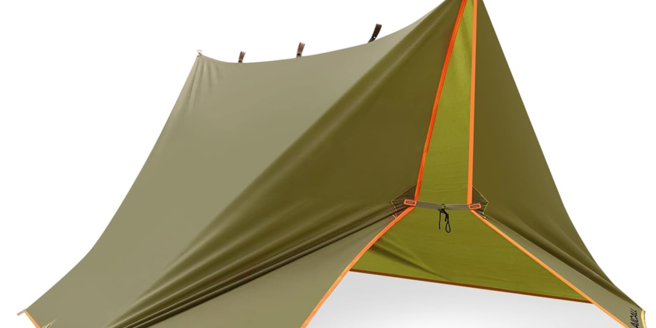 Waterproof Camping Tarp 10 x 10ft Survival Tent Review